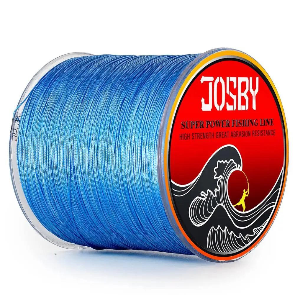 JOSBY 8 жильная японская суперпрочная плетеная полиэтиленовая рыболовная леска