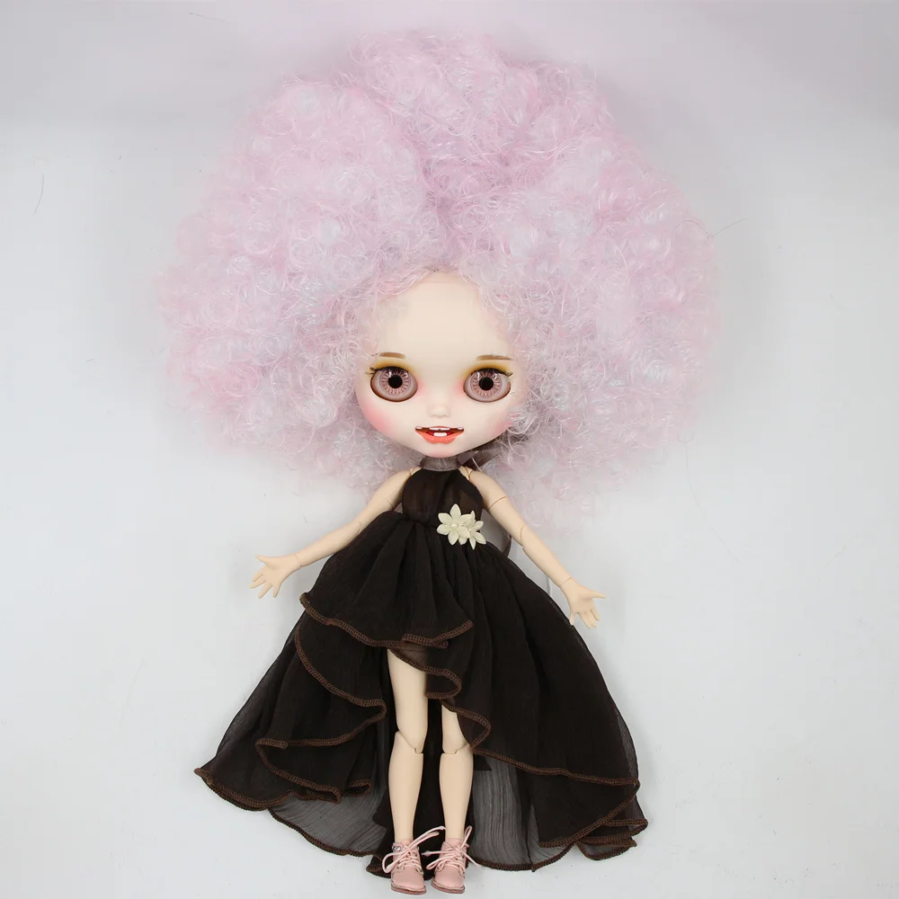 BJD Dolls ICY DBS blyth doll CUSTMIZED carvd lips teeth matte face joint body 1/6 BJD neo azone
