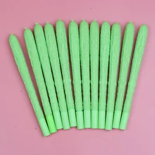 

36Pcs Creative Pens Cute Bitter Gourd Gel Pens Vegetable Kawaii Blue Ink School Stationery Store Office Accessory Item Material