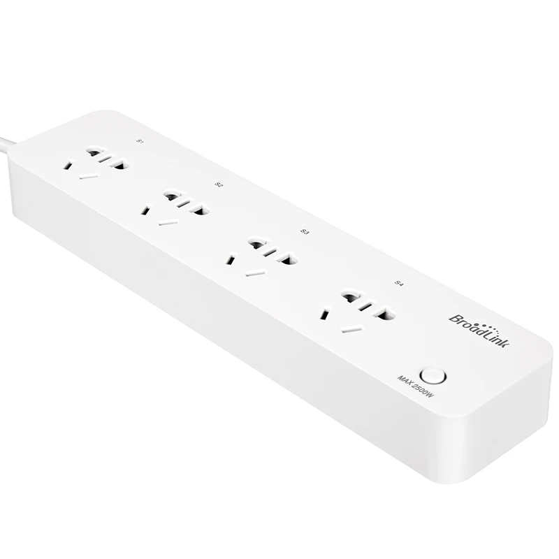 Broadlink Power Strip MP1 WiFi умная вилка 4 разъема AU UK US EU адаптер приложение пульт
