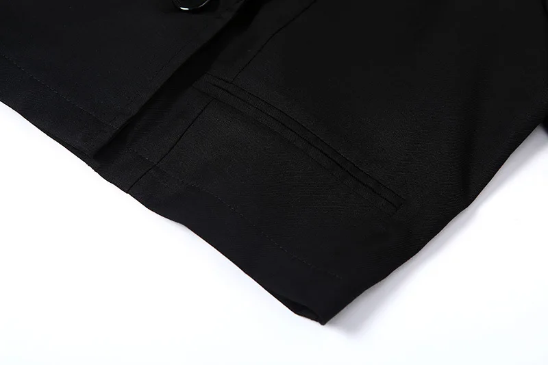 Black Women Blazer Formal Blazers Lady Office Work Suit Pockets Jackets Coat Slim Black Women Blazer Femme Jackets