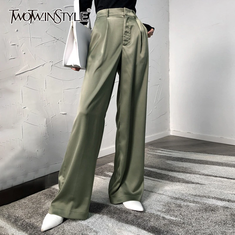 sullen tokyo high rise wide trousers | highfive.ae