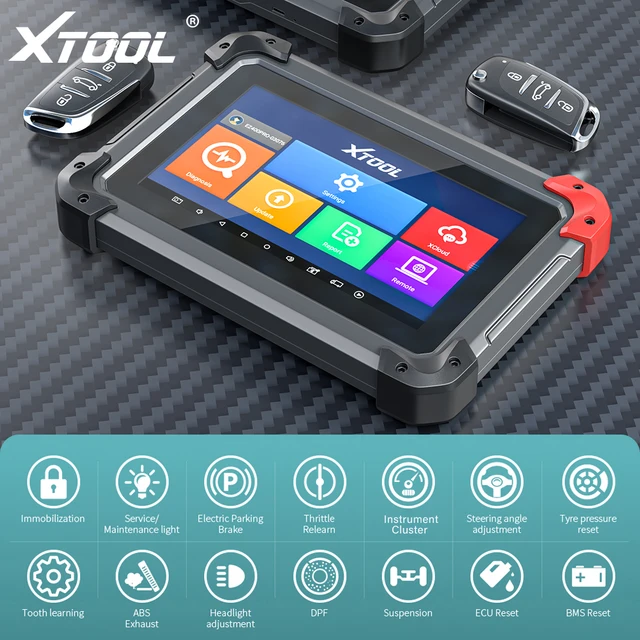 XTOOL EZ400PRO Car Diagnostic tool Action Test+ECU Coding with All System30+ Services Oil Reset EPB BMS SAS DPF ABS Free Update 3