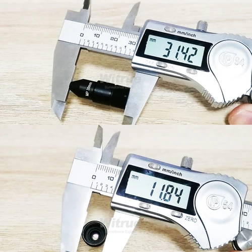 HD CCTV 렌즈 핀홀 30MM M12 * 0.5 마운트 1/2.7 "F1.6 9.6 학위 감시 보안 카메라 3