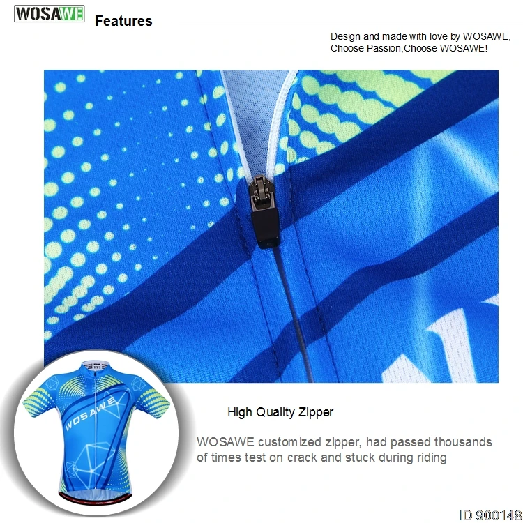 WOSAWE велосипедная майка Ropa Ciclismo, летняя, отличная эластичность, летняя, мужская, быстросохнущая, велосипедная одежда, черная и белая, S-2XL