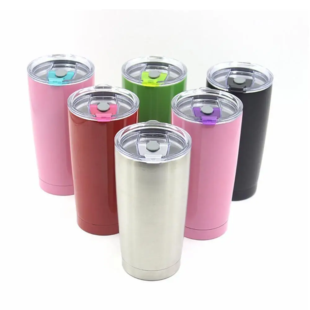 

New Kichen Seal cover Convenient Transparent Splash Proof Cup Cover Cap Lid Slider Closer For 30/20 Oz Cup