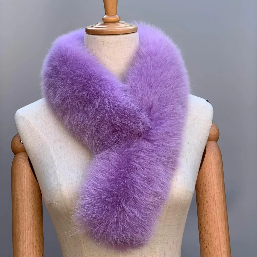 

Winter fox scarf lady fur scarf, collar scarves scarf women winter scarf luxury scarf