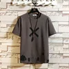 Short Sleeve T Shirt Men 2022 Summer High Quality Tshirt Top Tees Classic Brand Fashion Clothes Plus Size M-5XL O NECK ► Photo 1/6