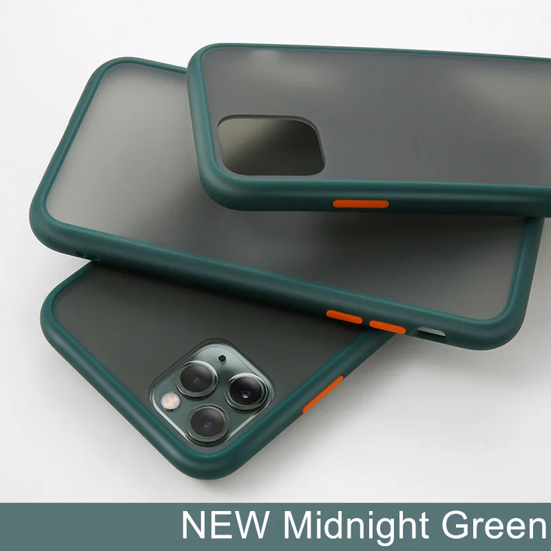 Shockproof-Transparent-Hybrid-Silicon-Phone-Case-For-iPhone-SE-2-2020-X-XS-XR-Max-8
