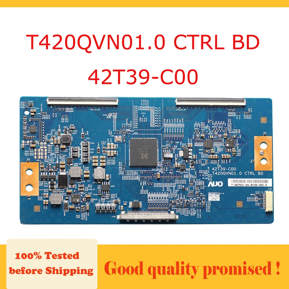 Tcon плата T420QVN01.0 CTRL BD 42T39 C00 схема протестирована ТВ логическая Замена Бесплатная