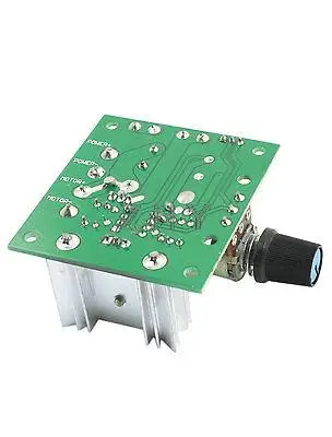 DC 5-15 в 200 Вт 13 кГц ШИМ регулятор скорости двигателя модуль регулятора W 10A предохранитель
