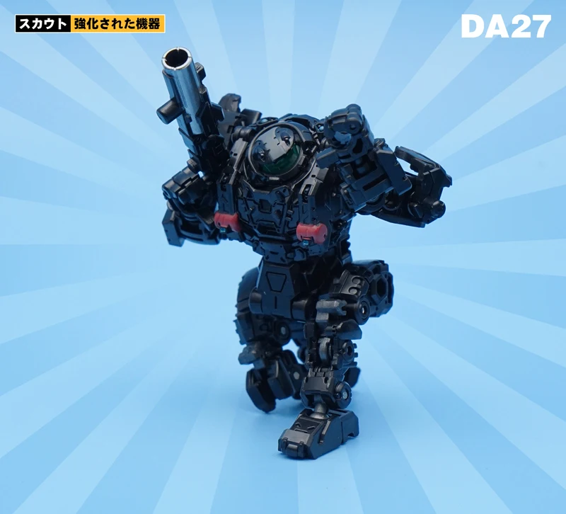 MFT трансформация DA27 DA-27 Diaclone power ed-suit power Suit Black Mech Solider Lost Planet фигурка игрушки