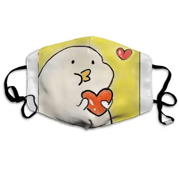 

Mouth Mask Hand-Drawn Lovely Duck Print Masks - Breathable Adjustable Windproof Mouth-Muffle, Camping Running for Women and Men