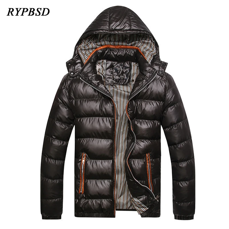 

Men Coats 2023 Winter Casual Padded Hooded Fashion Parka Men Down Warm and Windproof Men Outwear Brand Clothing 5XL