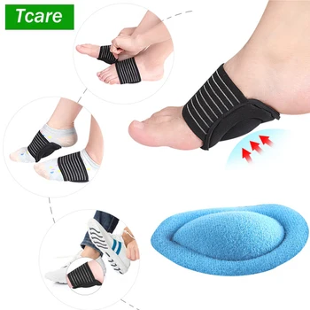 

1Pair Orthopedic Arch Support Insoles Flat Foot Sweat Corrector Shoe Pad Cushion Insert Light Soft Insole for Sports Running