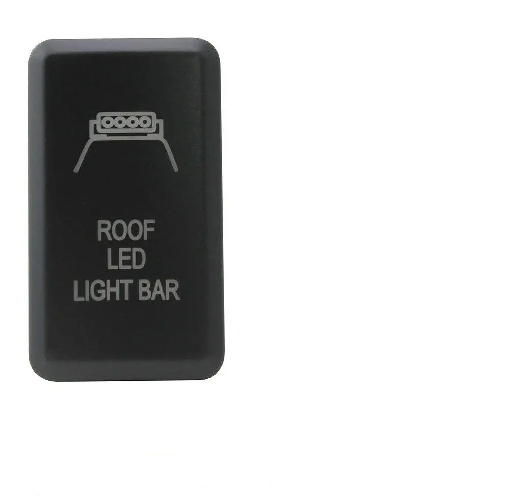 

ROOF LED LIGHT BAR Push Switch Button LED with Wires For Land Fortuner Tacoma