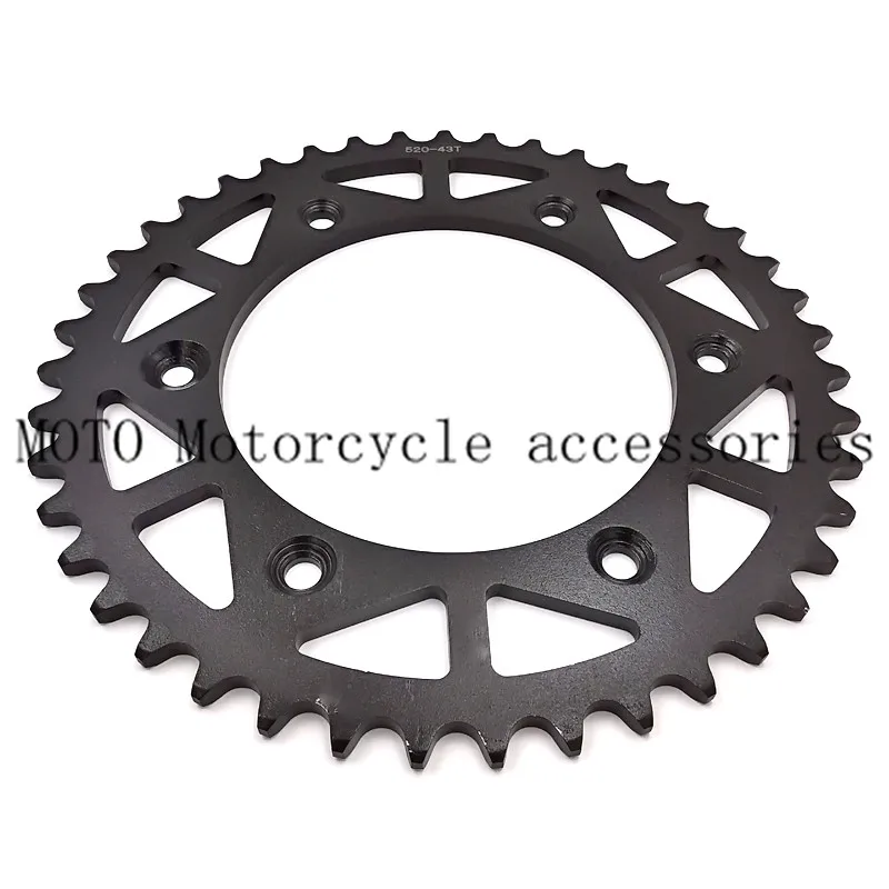 Передняя Задняя звездочка Chian для KTM 790 Duke-19 690 Duke 08-19 690 Duke R 10-17 690 Smc R 12-17 43T-16T-520 Chian