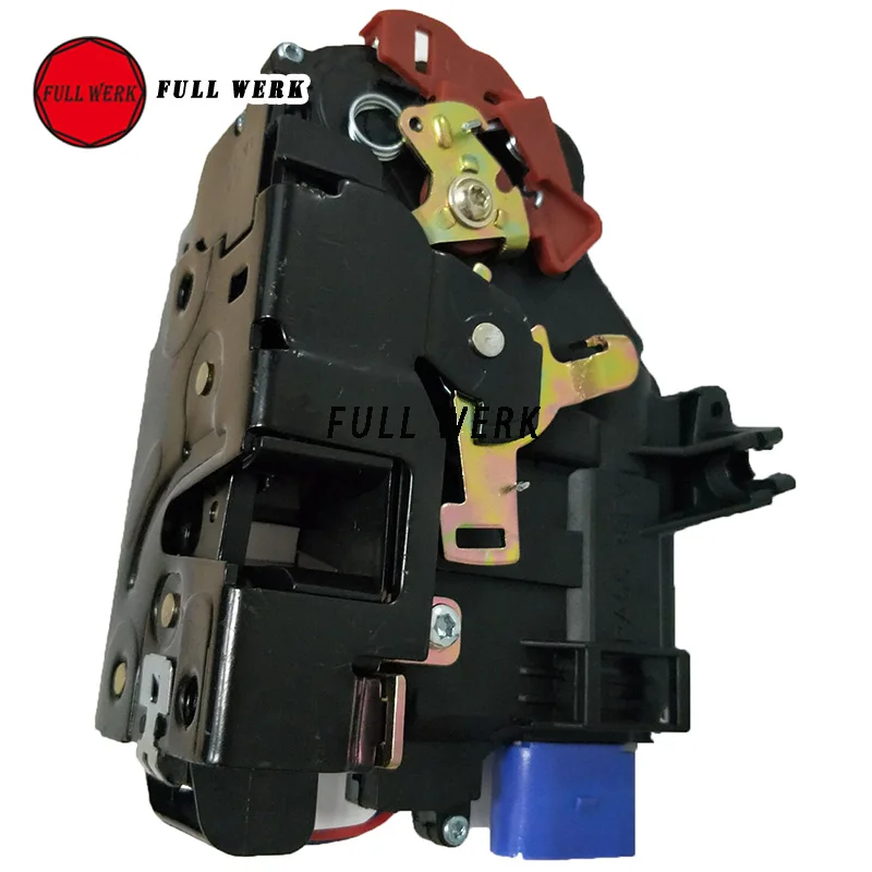 1pc 3D1 837 015AB Front Left Door Lock Latch Actuator 9 Pins for VW Porsche Accessories