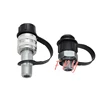 1Pc 3/8'' NPT Hydraulic quick coupler  Hydraulic tools accessories hydraulic quick couplings set zg3/8 ► Photo 3/5