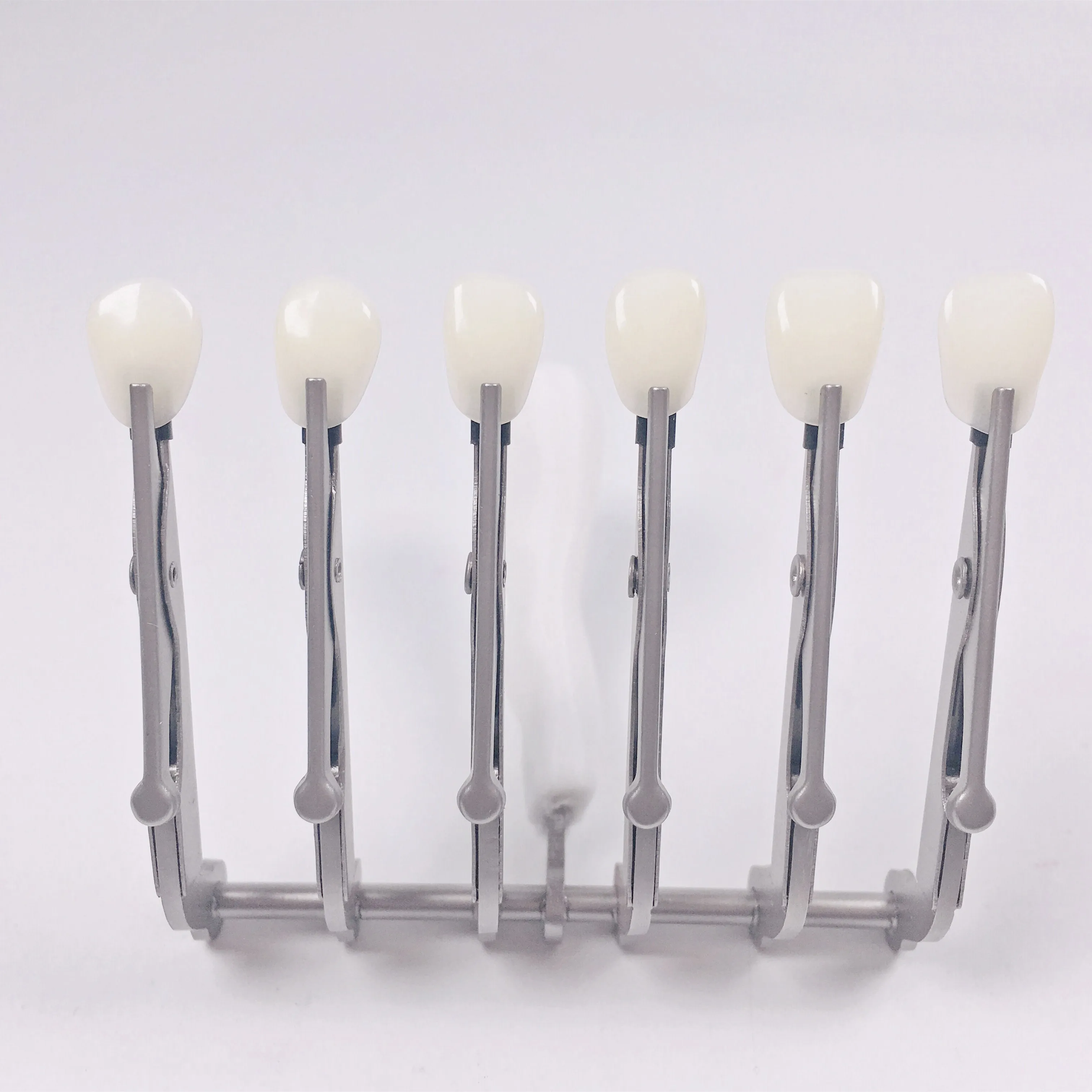 1PCS Dental Ergonomics Denture Holder Brush Enamel Glazing Handle NoHarm to Porcelain Temporary