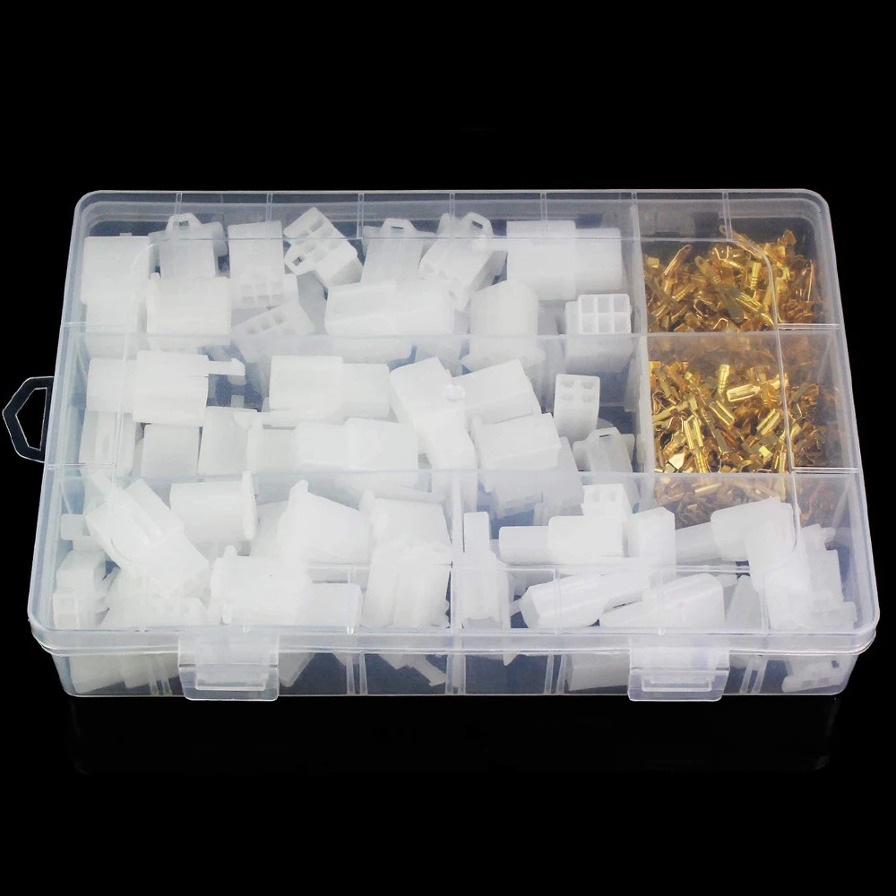 380PCS Car Electrical Connector Set - Female Plug, Male and Female Terminals, for Cable and Motorcycle Description Image.This Product Can Be Found With The Tag Names Cable connector car, Connectors, Connectors Terminals, Electrical Equipment Supplies