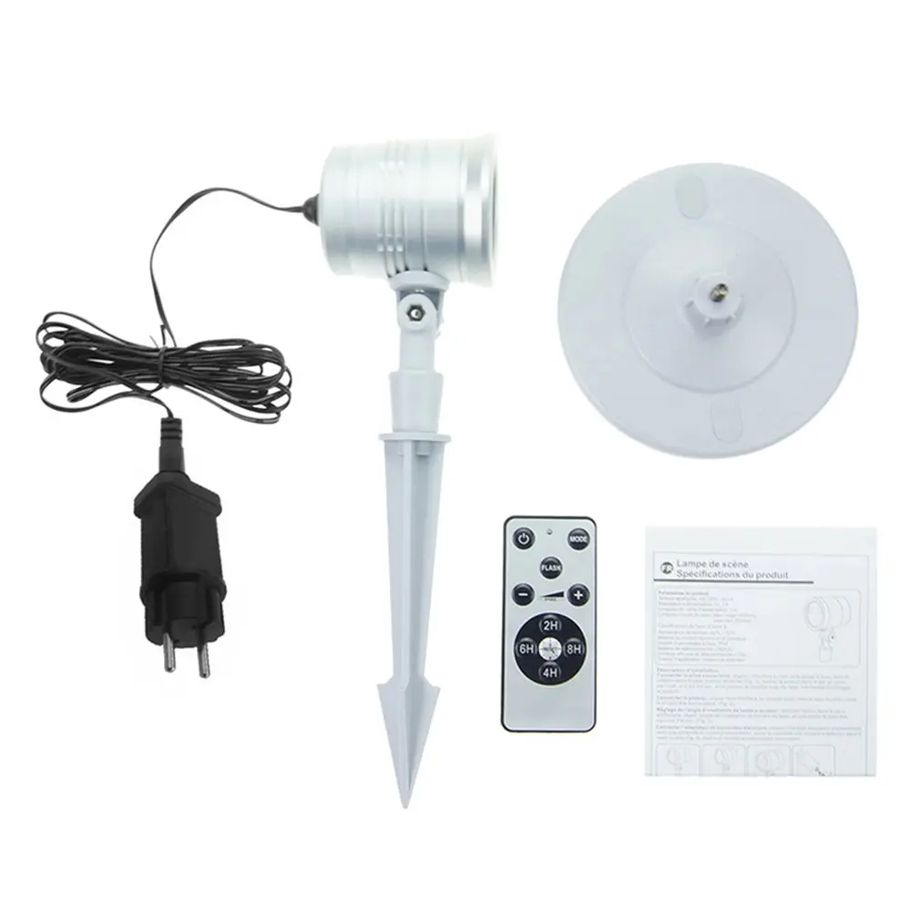 

Christmas Decorative Projector Lights Waterproof Landscape Stage Lamp with RF Remote for Halloween Thanksgiving Christmas
