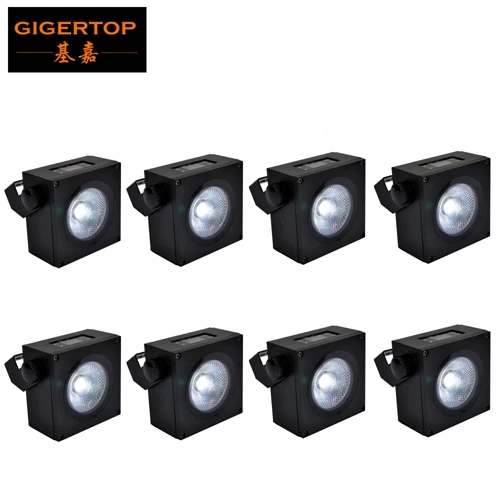 Gigertop TP-G3031-5IN1 1x30 Вт Луч эффект батарея беспроводные Уличные светодиодные DMX стандартные свет RGBWA/RGBW UV профессиональное сценическое освещение - Цвет: 8
