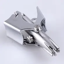 Es-108 ручная промывка волос в носу, мини триммер для волос в носу, механический триммер для волос в носу, маленький размер