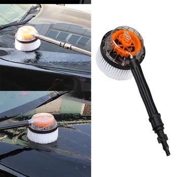 

Pressure Washer Car Brush Car Wash Attachment Rotating Brush to Wash Trailer for Surface Cleaning Car/Glass/Wood Floor/Window