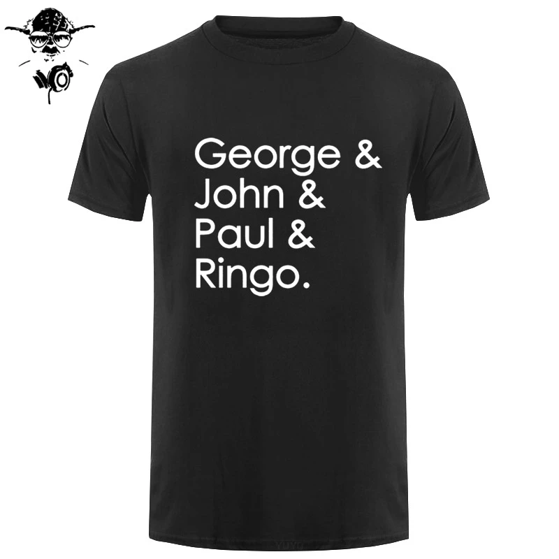 George &amp John пол и Ринго-мужских футболок-31 Цвета-визитные карточки открытки P + - S-XXL