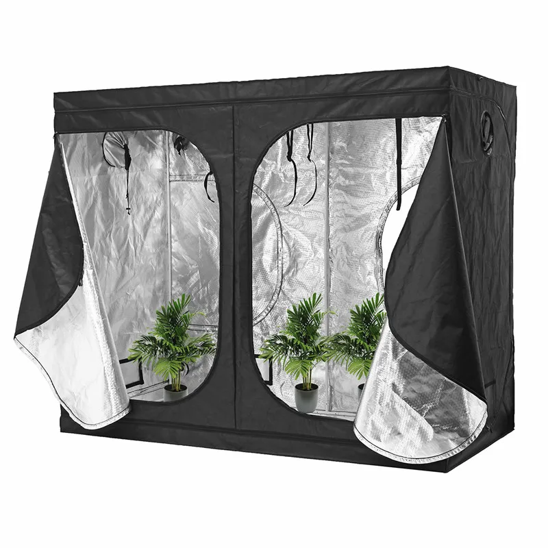 Крытый палатки для выращивания гидропоники теплицы растение освещение светоотражающего тента коробка для дома