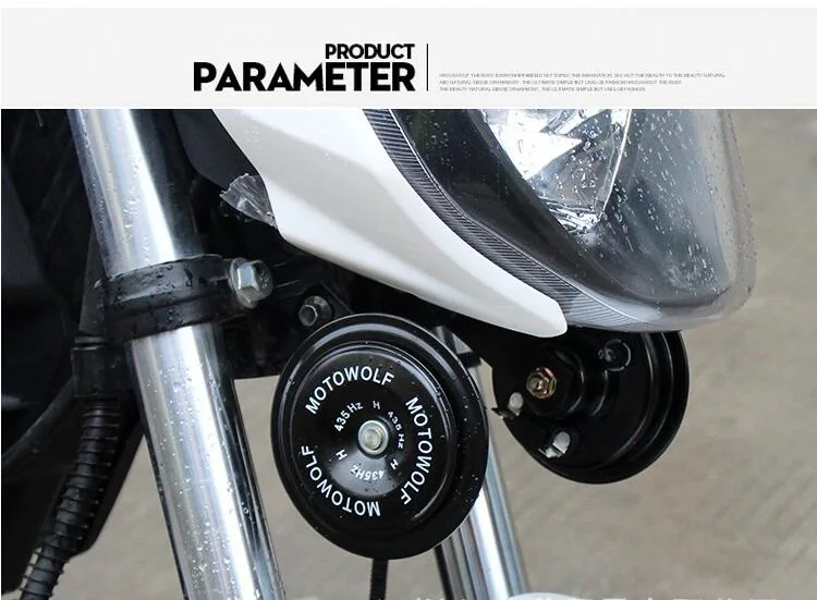 

Motorcycle horns 12V Treble Bass DB horn Waterproof For suzuki bandit 1250 hayabusa drz 400 dr 350 dl650 gsx 750f sv 650