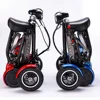 enhance perfect travel transformer 4 wheel folding mobility scooter new mini adult portable foldable electric scooter ► Photo 1/6