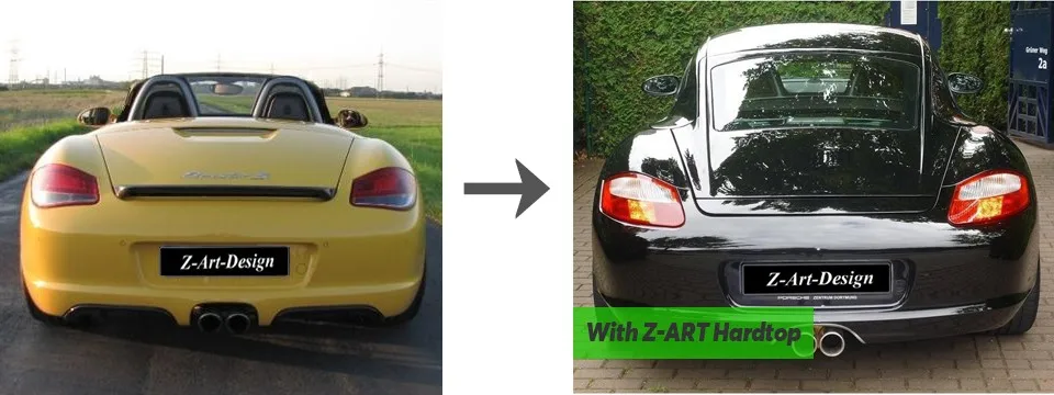 Z-ART 997 выглядит переднего бампера переднее крыло для Porsche 986 996 тюнинг-пакет для Porsche Boxster 1997-2004 911 1998-2004