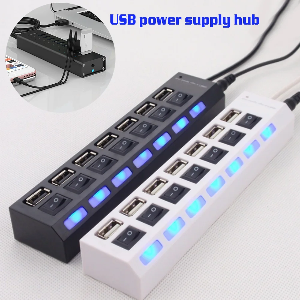 Практичный сплиттер ABS power Strip инструмент USB концентратор компьютера 5V мобильный жесткий диск ноутбук мощность высокоскоростной адаптер Практичный сплиттер ABS power Strip инструмент USB концентратор компьютера 5V мобильный жесткий диск ноутбук мощность высокоскоростной адаптер