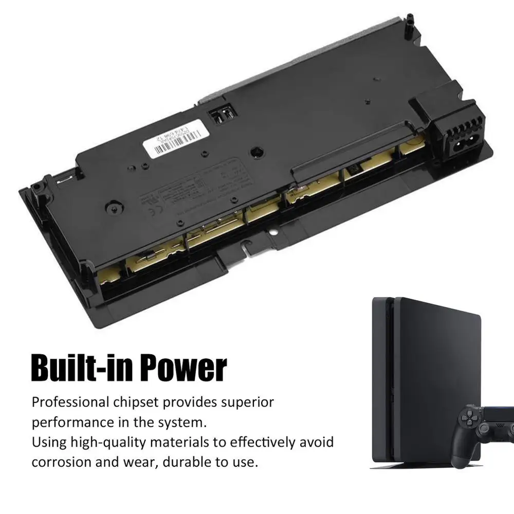 

Gaming Power Supply 4 pin ADP-160CR N15-160P1A 100-240V 50/60Hz Replacement Power for Sony PS4 Slim Game Accessories