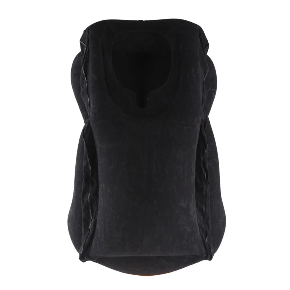 Travel pillow Inflatable pillows air soft cushion trip portable innovative products body back support Foldable blow neck pillow