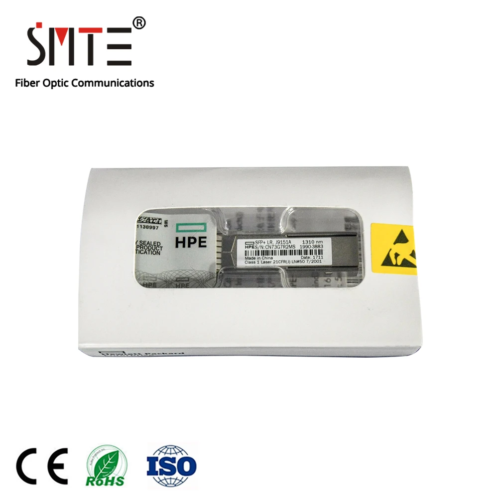 HPE SFP+ LR J9151A 1310nm одномодовый SFP+ оптический модуль 1990-3883
