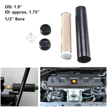 

1 Set Billet Aluminum Low Profile Oil Filter For NAPA 4003 WIX 24003 Fuel Filter 1/2-28 5/8-24