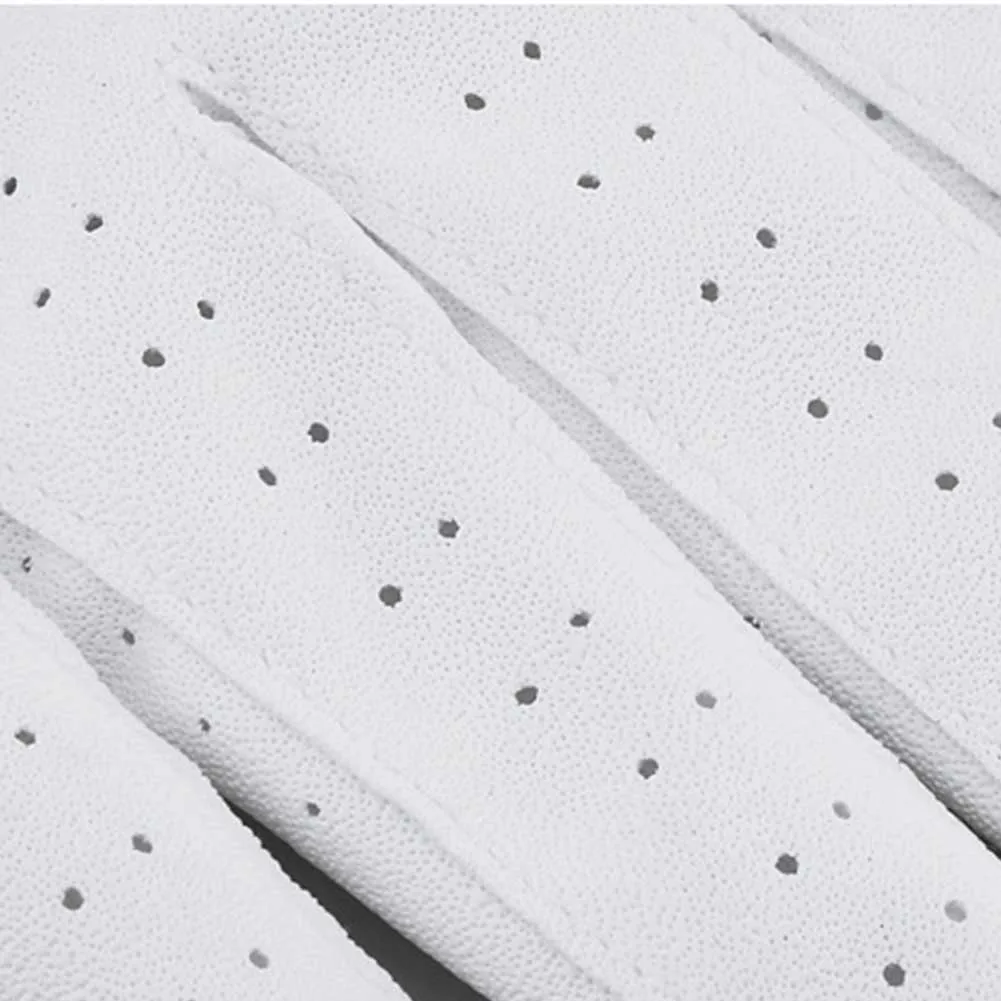 1pc Men Wear Resistant Anti Slip All Weather Sports Golf Gloves Sweat Absorbent Outdoor Left Right Synthetic Cabretta Leather