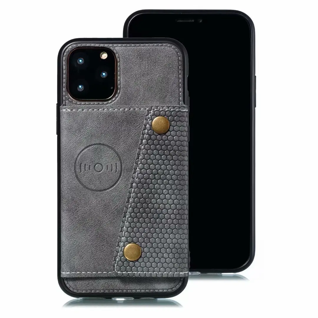 Кожаный чехол с двойной пряжкой для Iphone11 Pro Max Xr Xs 876plus