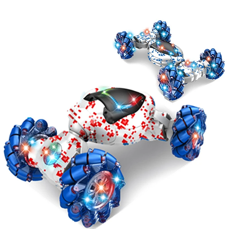 

Hot Remote Control Stunt Toy Car 2.4G Gesture Sensing Remote Control Stunt Car with 4WD Drive Off-Road Children Gift