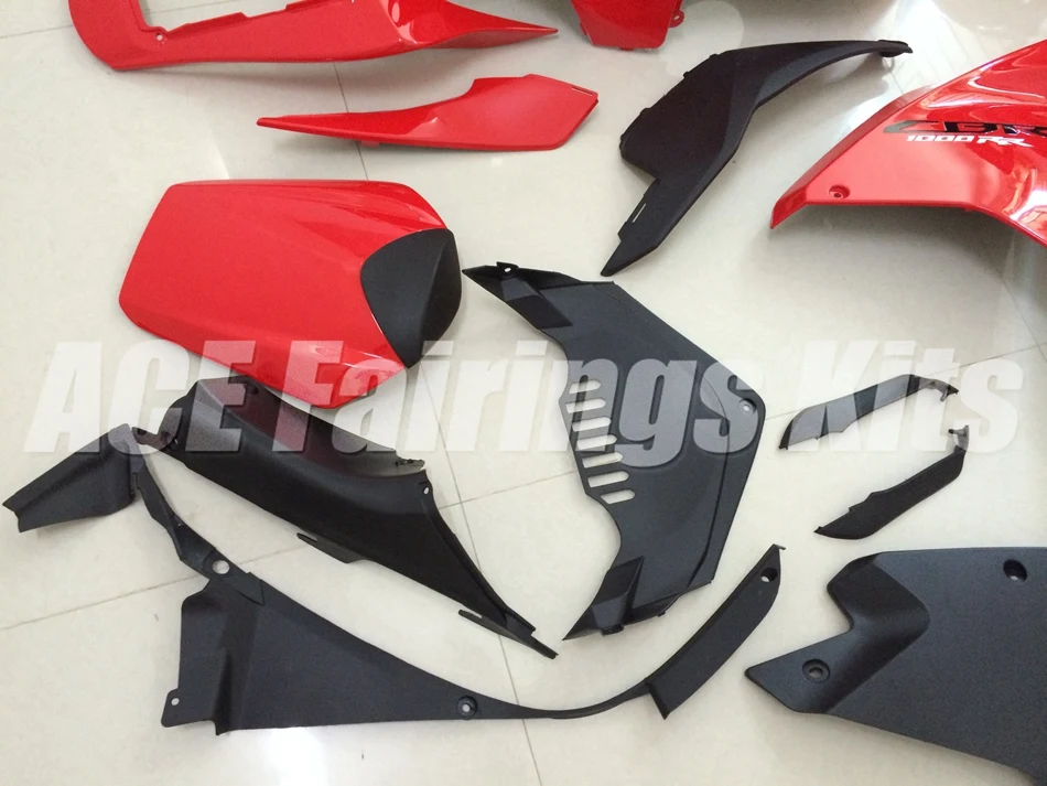 Обтекатели для кузова литые изделия для Honda CBR1000RR для детей возрастом 12, 13, 14, 15, 16 CBR 1000RR 1000 RR 12-15 CBR1000 RR 2012 2013 обтекателя красный