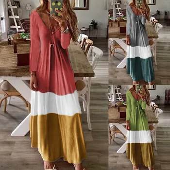 

Beach Dresses Swimsuits Tunic Covered Woman Cover Up Women's Bikini Dress Women Large Size Loose Long Sleeve Print Acetate