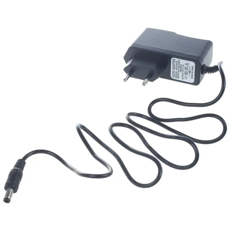 100-240V AC DC 5V 1A импульсный адаптер питания зарядное устройство 2,5 мм штепсельная вилка европейского стандарта