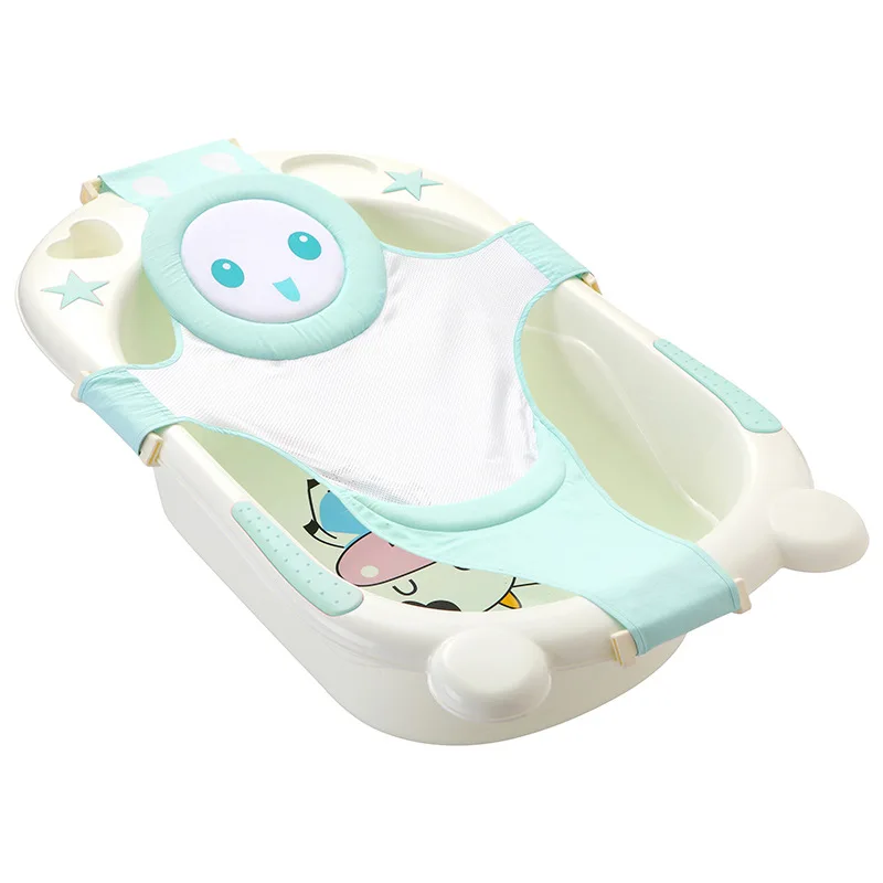 

Infant Bath String Bag Baby Miracle Baby Sponge-Sit Lie Anti-slip Newborns Tub Bath Frame mu yu wang Bed Universal
