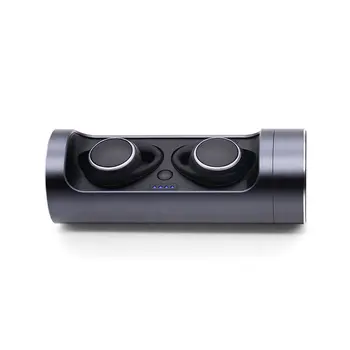 

Earphones HiFi Stereo Earbuds Sweat-Proof Auto Pairing Wireless Sports Headphones With Rotatable Charging Case