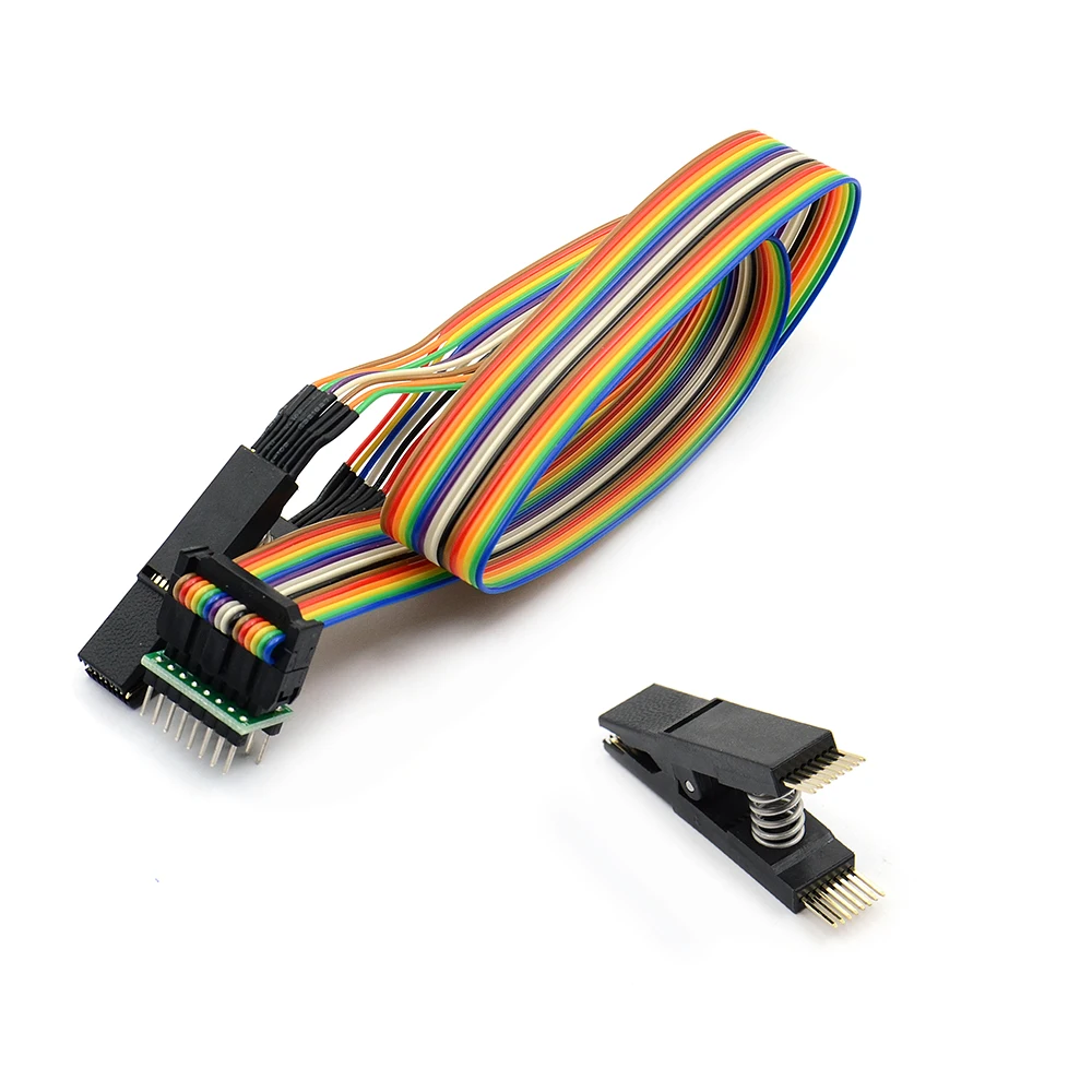 Зажим для тестирования программатора SOP16 SOP SOIC 16soic16 Pin IC тестовый зажим DIP Flash Clip 25