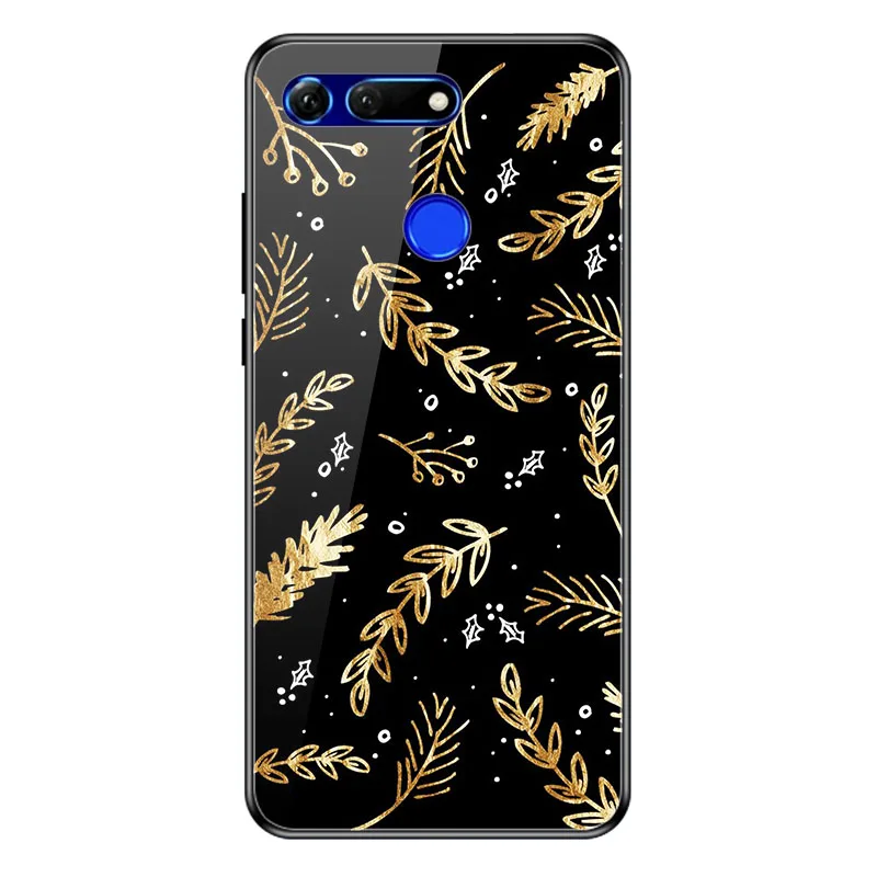 A027 Geruide для huawei honor v 20 чехол, закаленное стекло honor v 20 чехол cubierta para Для huawei honor v 20 v 20 чехол - Цвет: A027