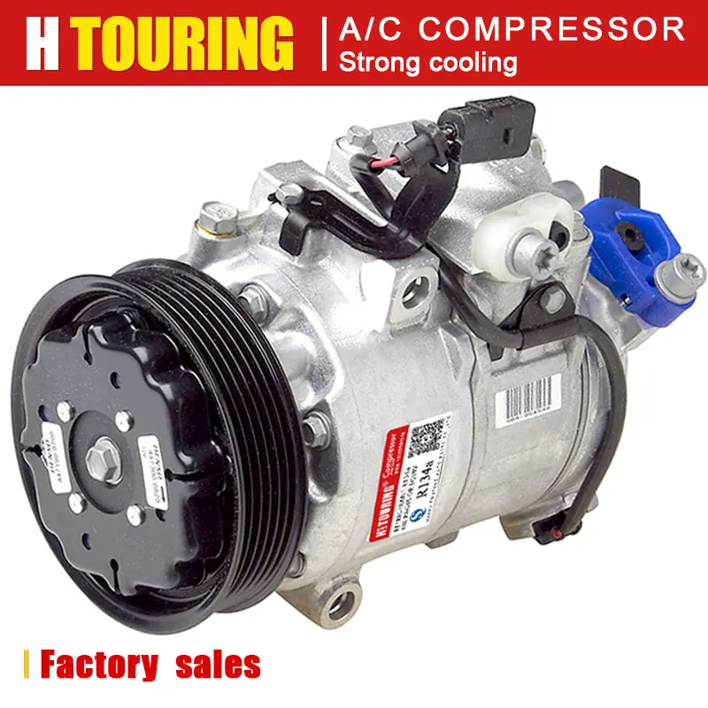For Skoda Fabia ROOMSTER Volkswagen POLO SEAT IBIZA AUDI AC Compressor 6Q0820808B 6Q0820808D 6Q0820808F 6Q0820808FX 6Q0820808 | Автомобили